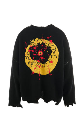 SAINT Mxxxxxx × Cactus Plant Flea Market FW24 CP_CREW KNT/SMILE