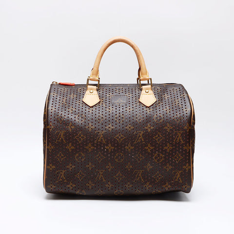 ルイ・ヴィトン LOUIS VUITTON モノグラム スピーディ30 パンチング