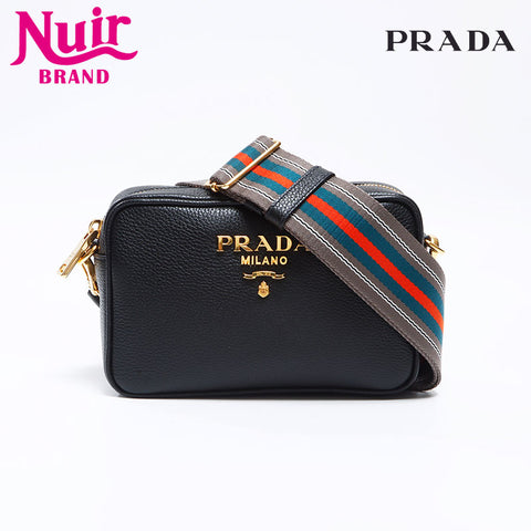 プラダ PRADA カメラバッグ バンドリエラ ゴールド金具 ショルダー