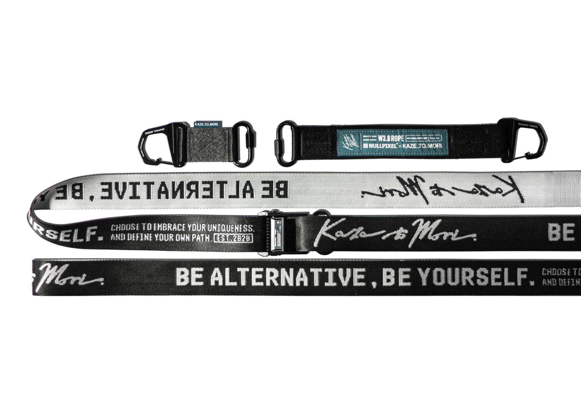 W3.8 ROPE [KAZE TO MORI] - Multi-Use Wide Rope - NULLPIXEL