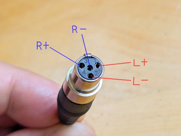 ゼンハイザー HD490 pro バランスケーブル自作: new_western_elec