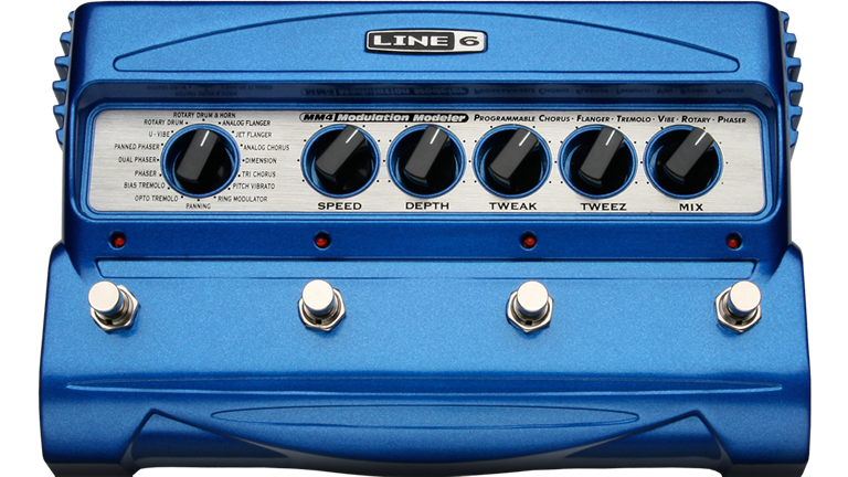 LINE6社製 「MM4 Modulation Modeler」モジュレーション・ペダル