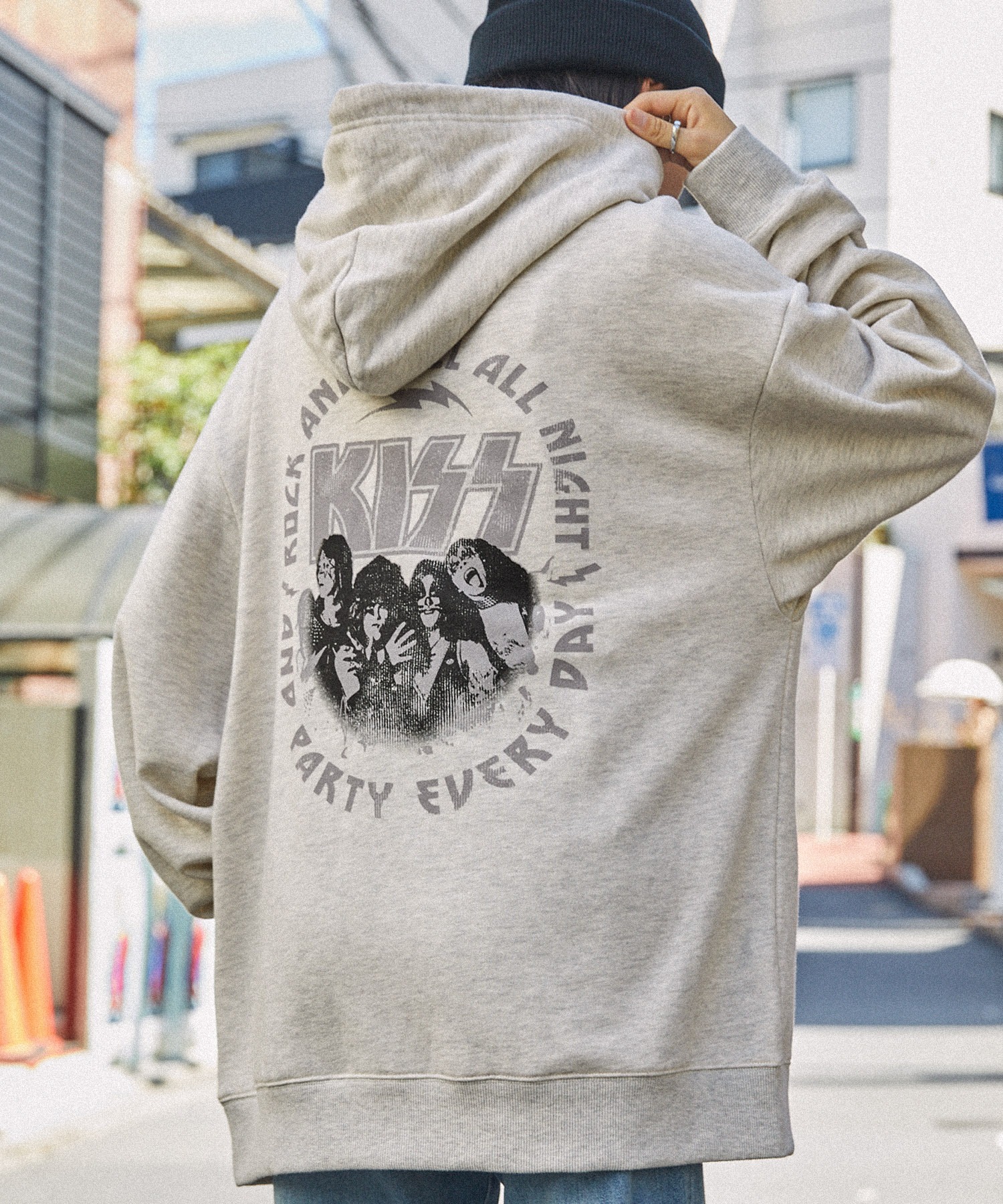 QUEEN/KISS/The Rolling Stones】別注ヴィンテージライク ロック