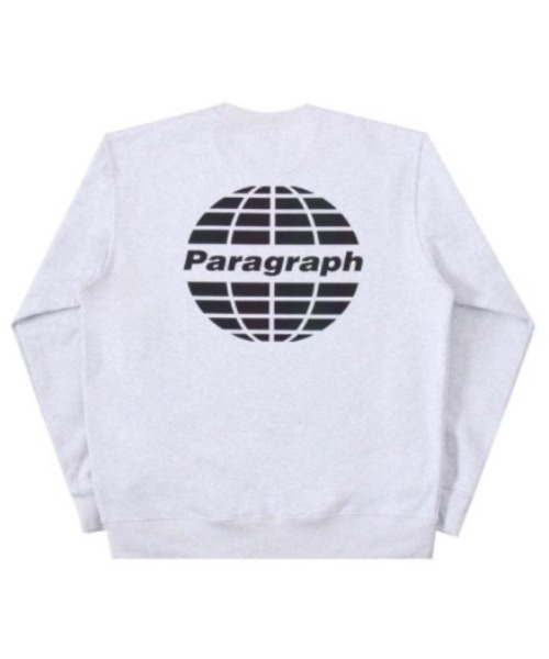 paragraph/パラグラフ』M05 PRG Basic Lettering Fleece MTM/フロント