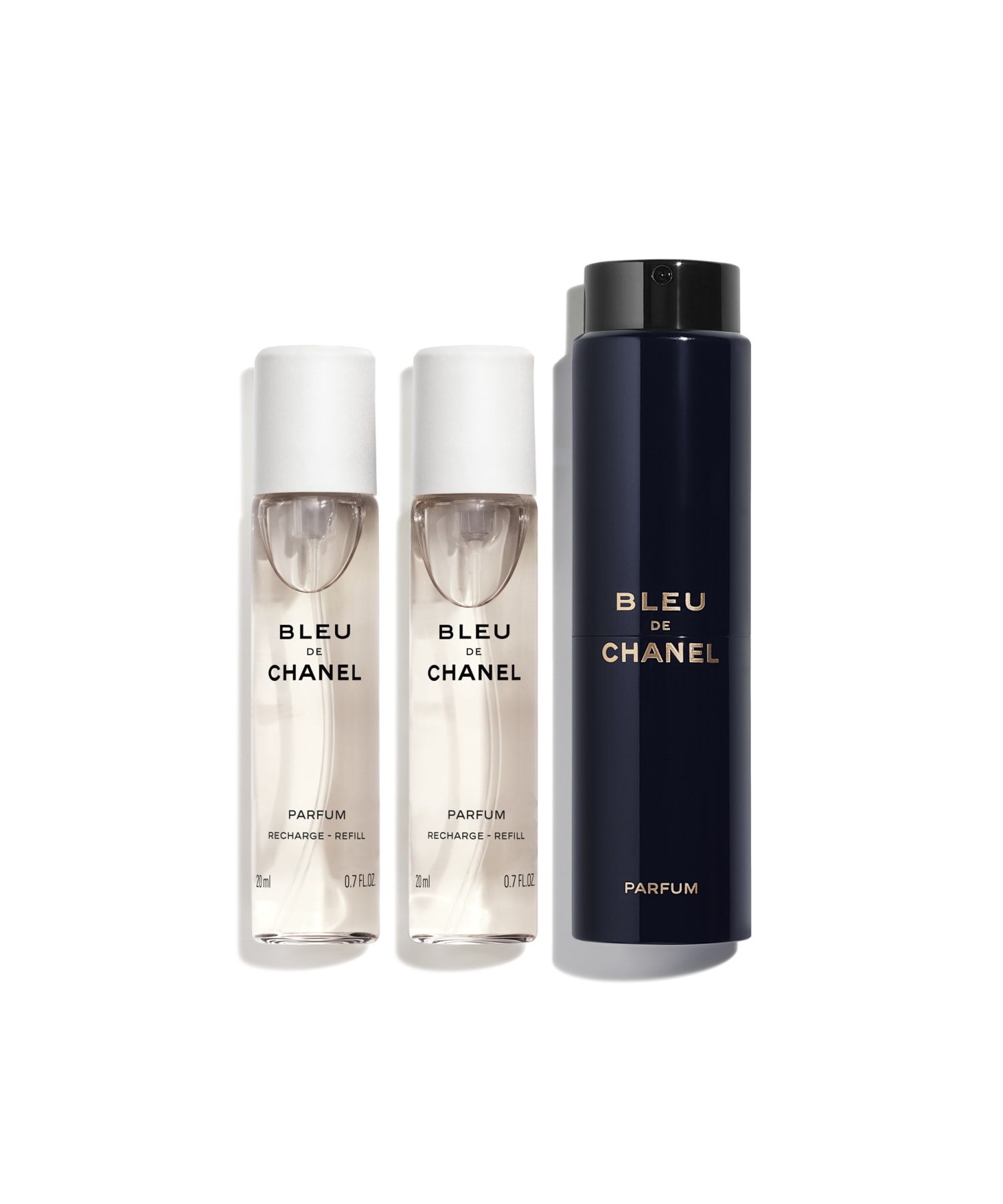 ブルー ドゥ シャネル トラベル スプレイ（パルファム） 3x20ml（香水