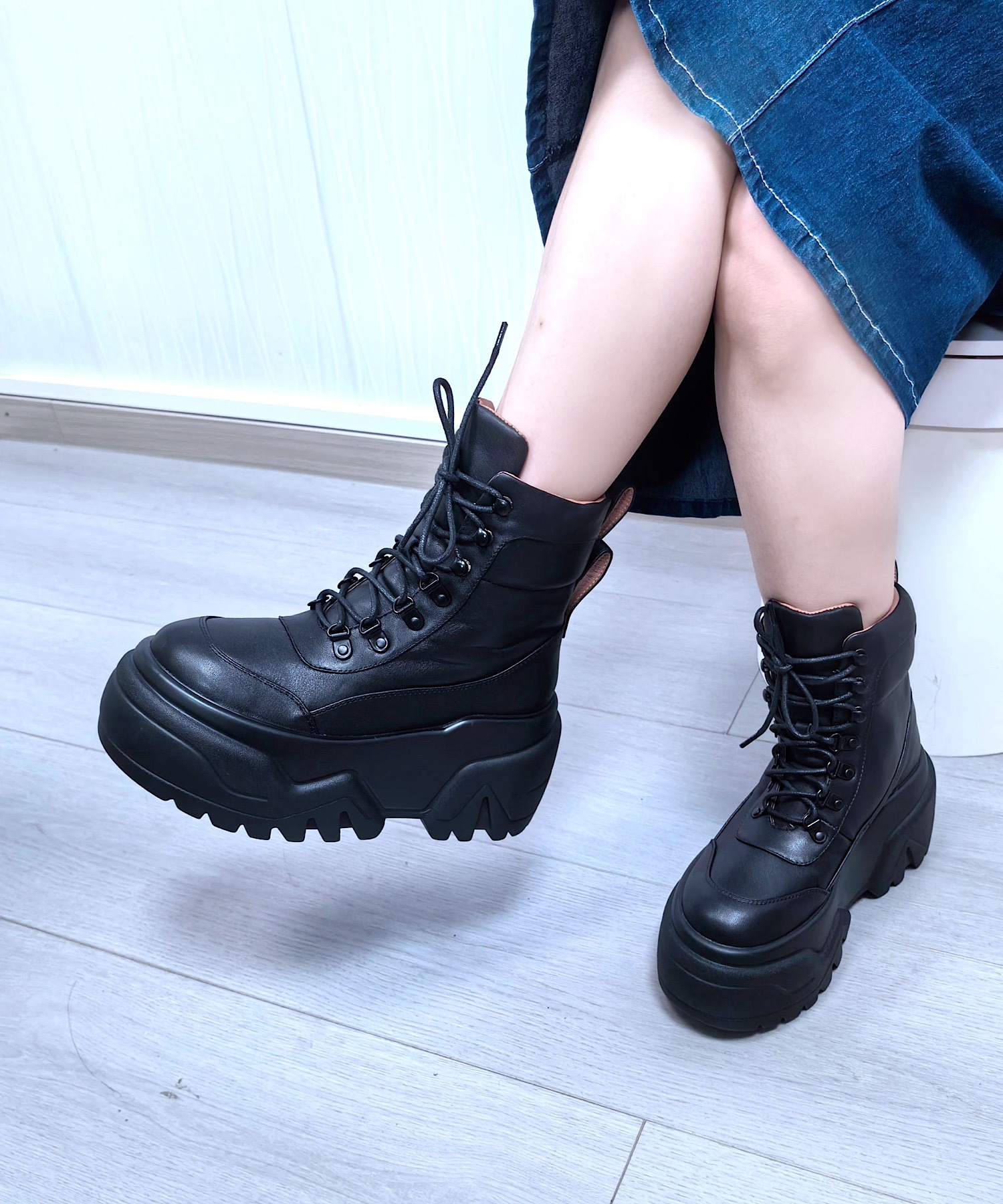 厚底 レースアップブーツ JUST ABOUT│Jeffrey Campbell OFFICIAL