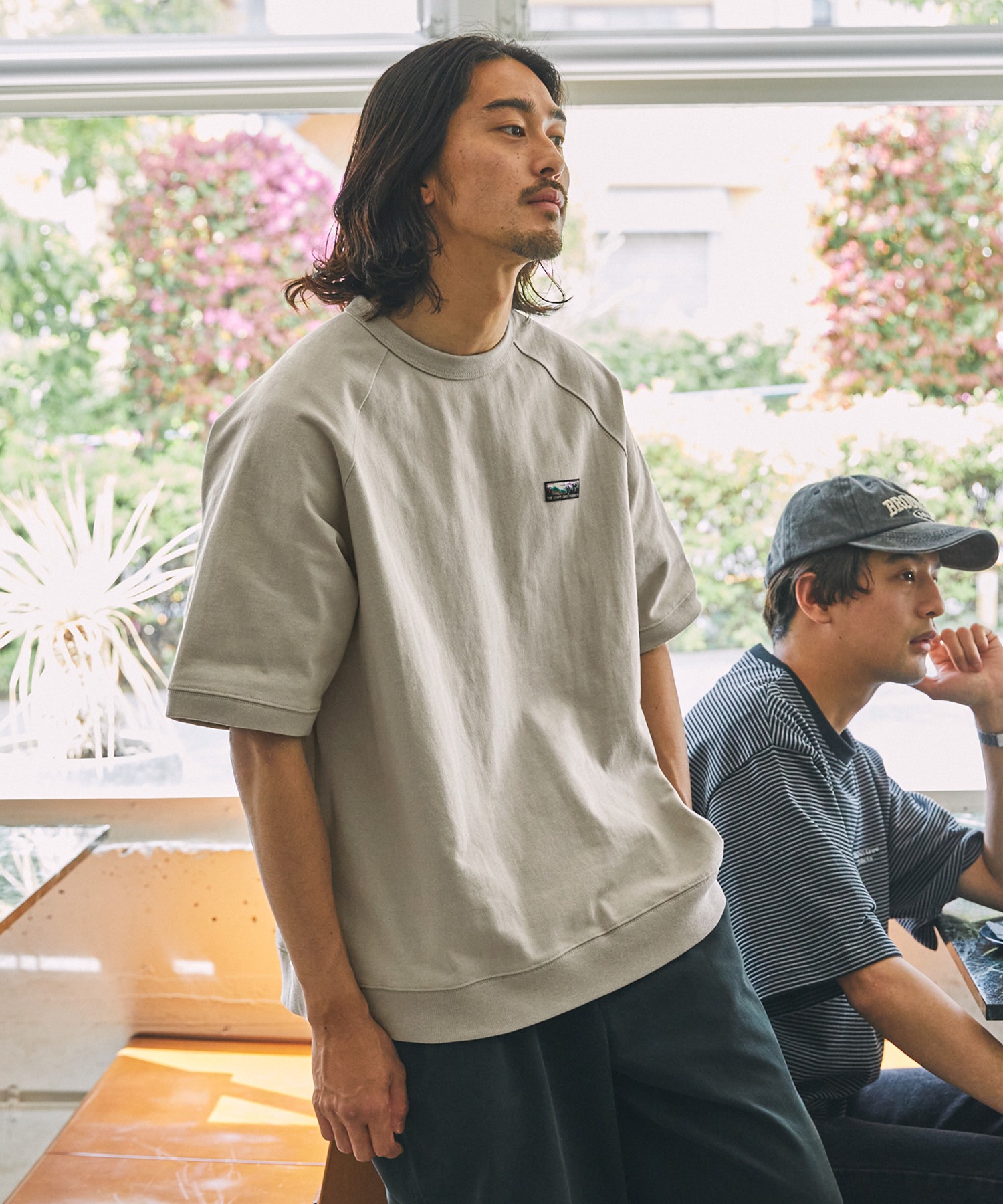 スーパーヘビーウェイトコットン ビッグシルエット ラグランスリーブ