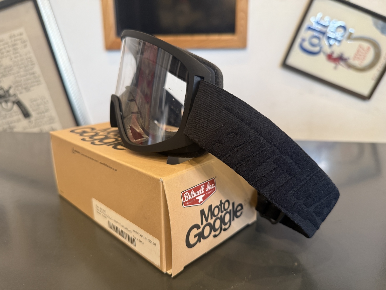 BILTWELL モトゴーグル2.0 ブラックアウト - OCEANBEETLE ONLINE STORE