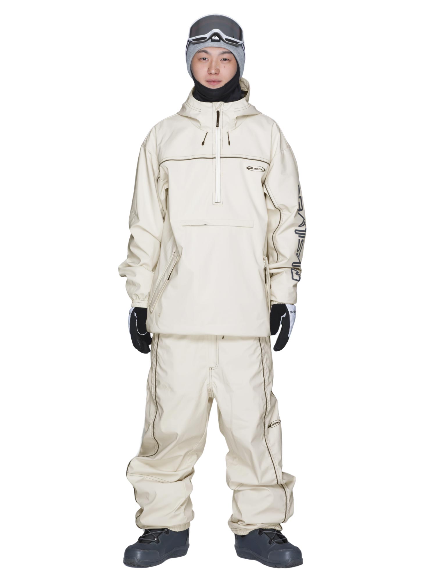 スノーボードウェア メンズ 上下セット セットアップ スキーウェア