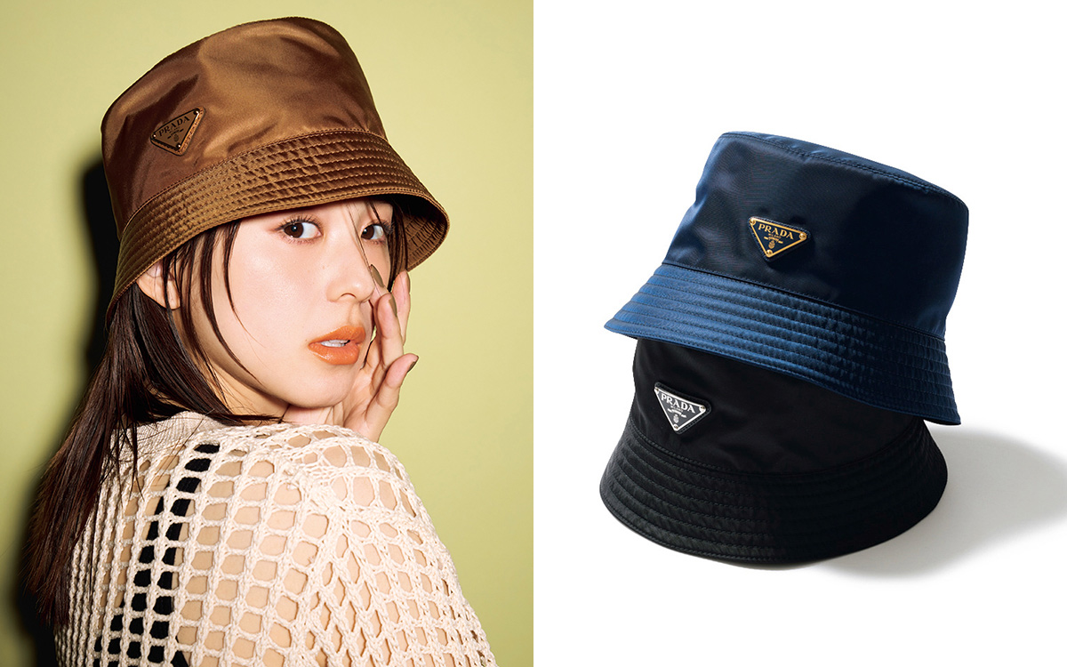 PRADA バケットハット プラダ】「リナイロン バケットハット