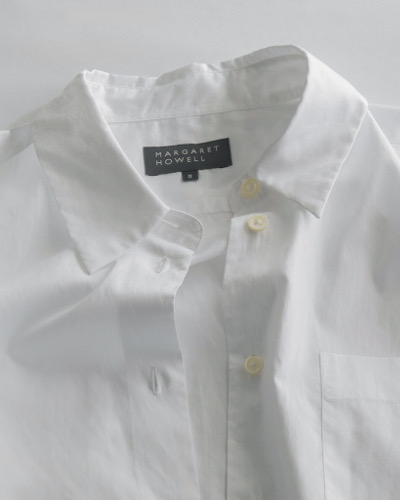 マーガレット・ハウエル｜限定“白シャツ”3型を福岡・大阪・仙台の新3