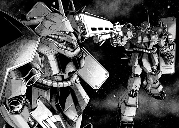 機動戦士ガンダムUC バンデシネ Episode:0」1巻より。 [画像ギャラリー