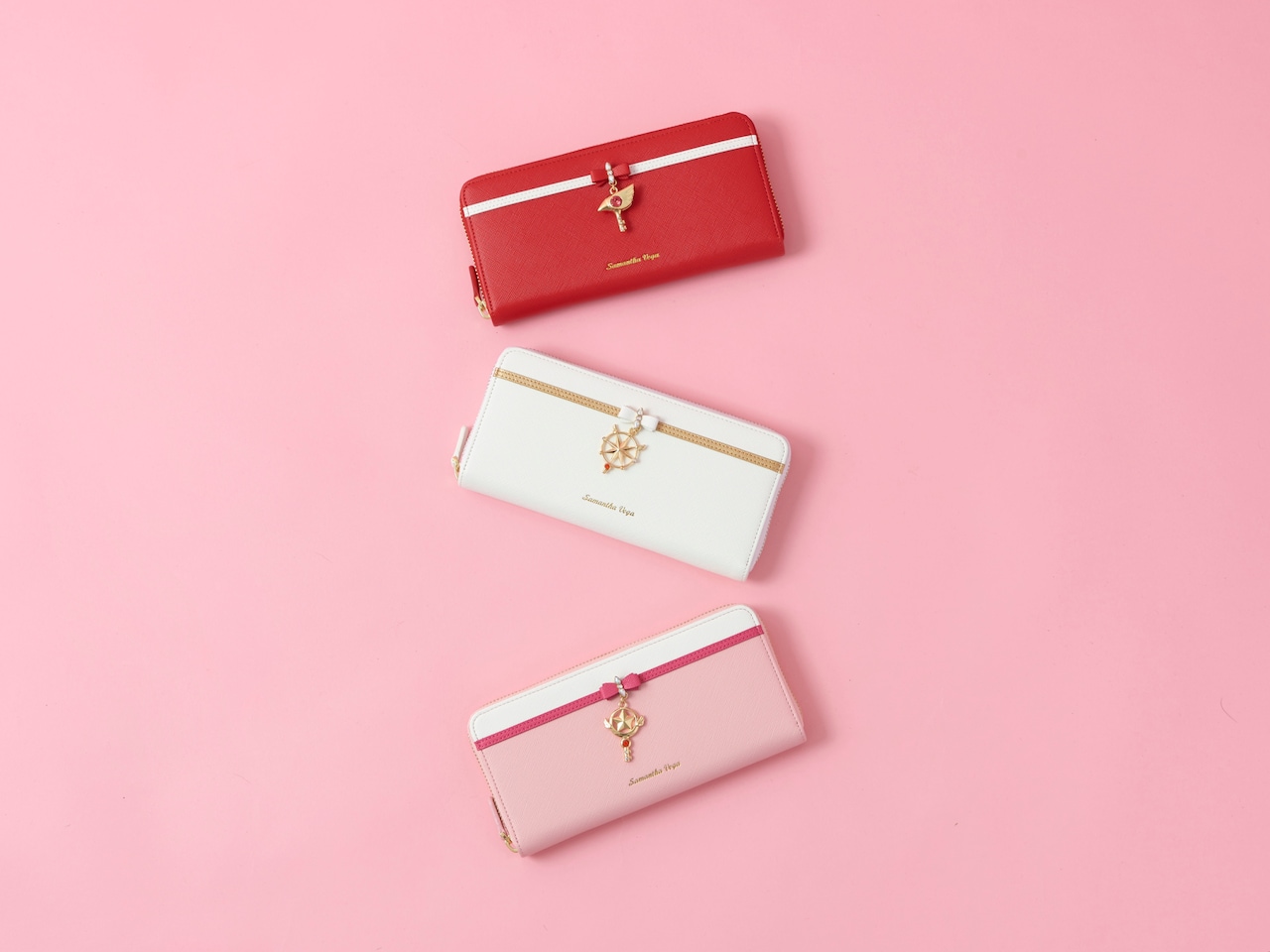 CCさくら×サマンサタバサ、さくらの衣装をイメージした財布ほか30点