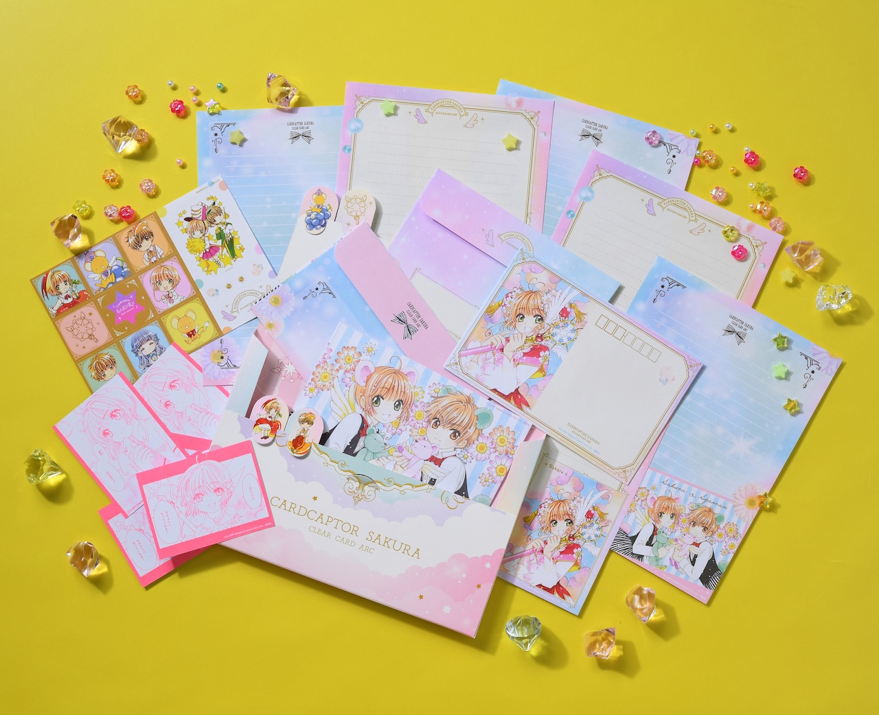 CLAMP画業30周年記念「カードキャプターさくら」のレターセットが