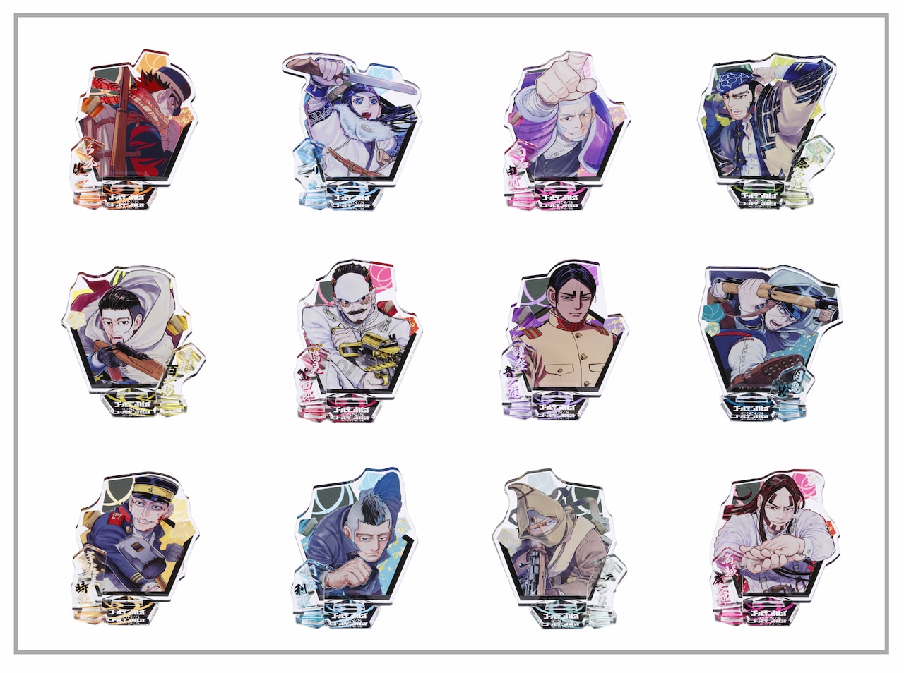 ゴールデンカムイ展」オリジナルグッズ公開、尾形の棒鱈ポーチや