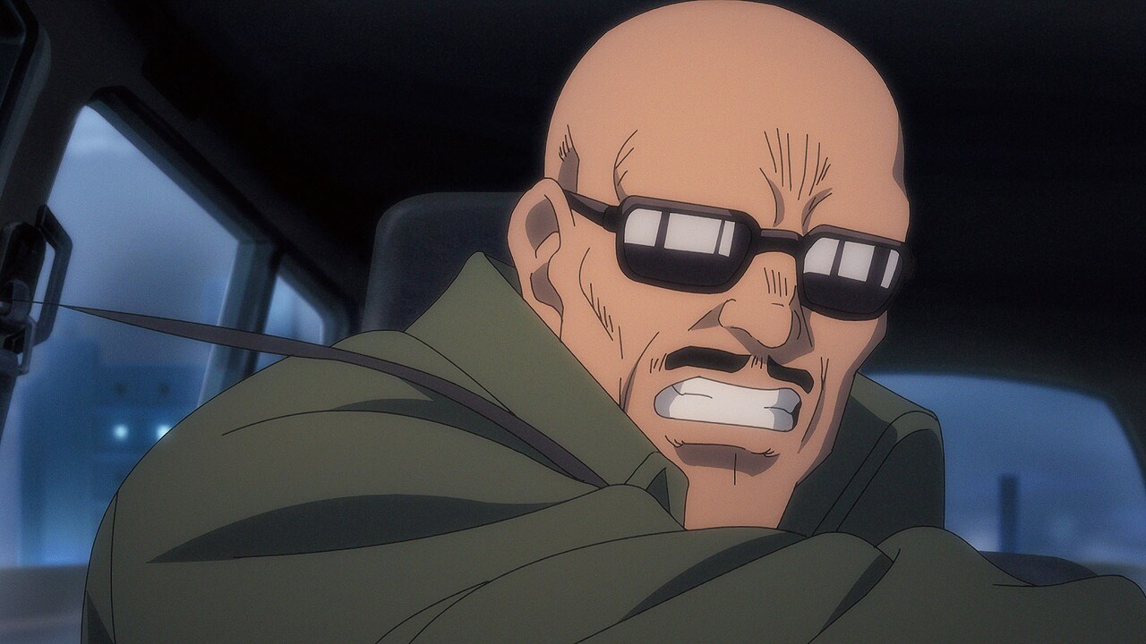 海坊主。「劇場版シティーハンター 天使の涙」場面カット。 (c)北条司