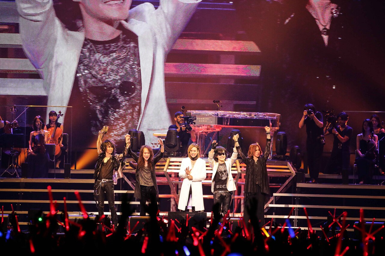X JAPAN“ぶっ飛ぶセトリ”のワールドツアー、大阪で開幕 - 音楽ナタリー