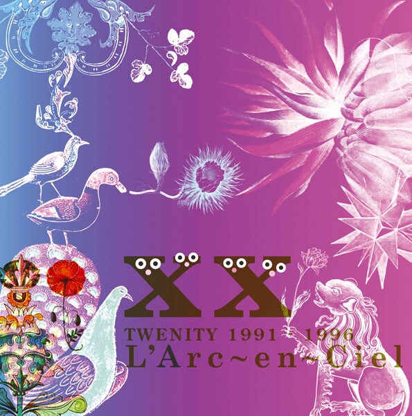 ラルク20周年ベスト、ジャケットは3枚続き柄デザイン - 音楽ナタリー