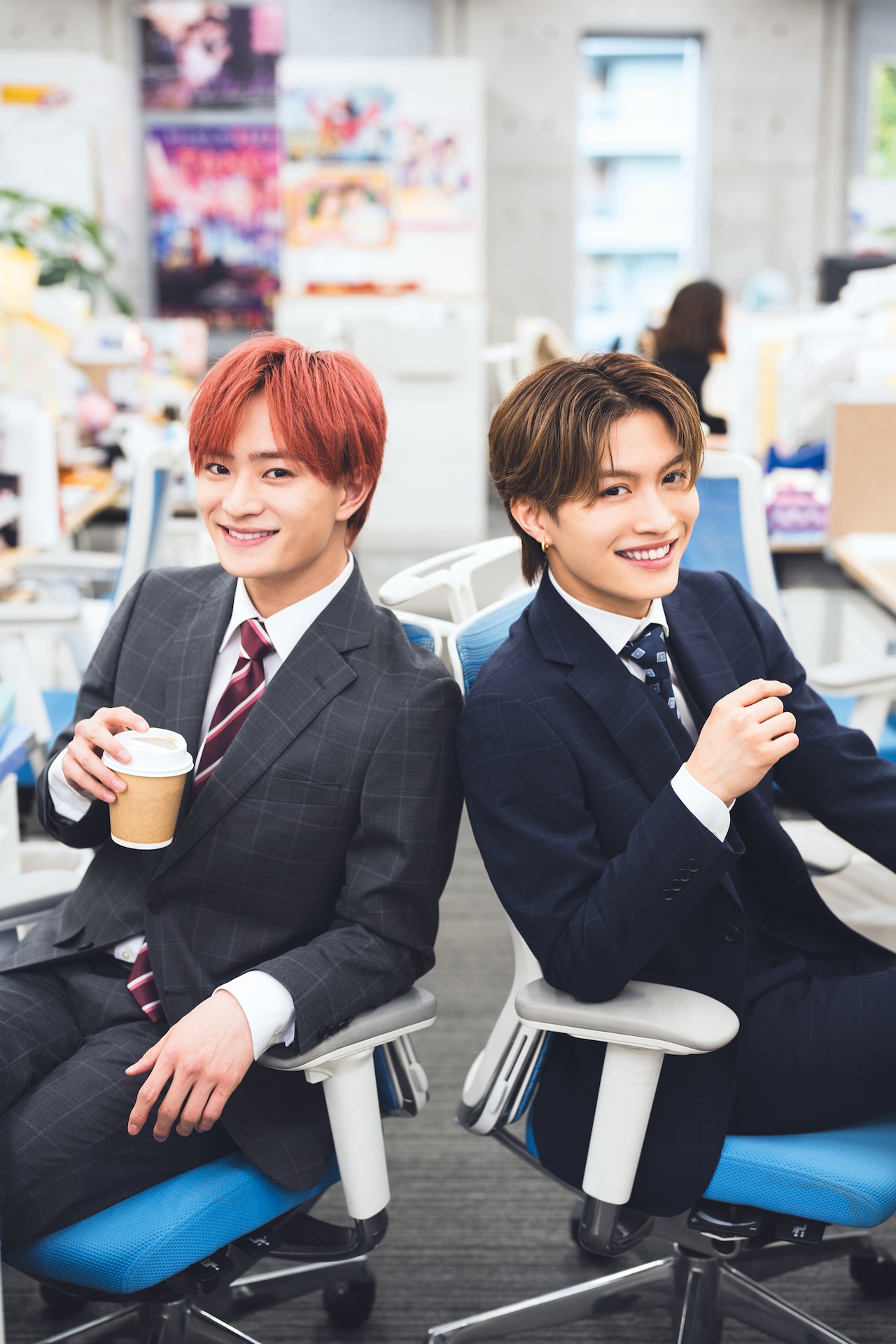 美 少年・浮所飛貴＆那須雄登“うきなす”が会社員で同期だったら