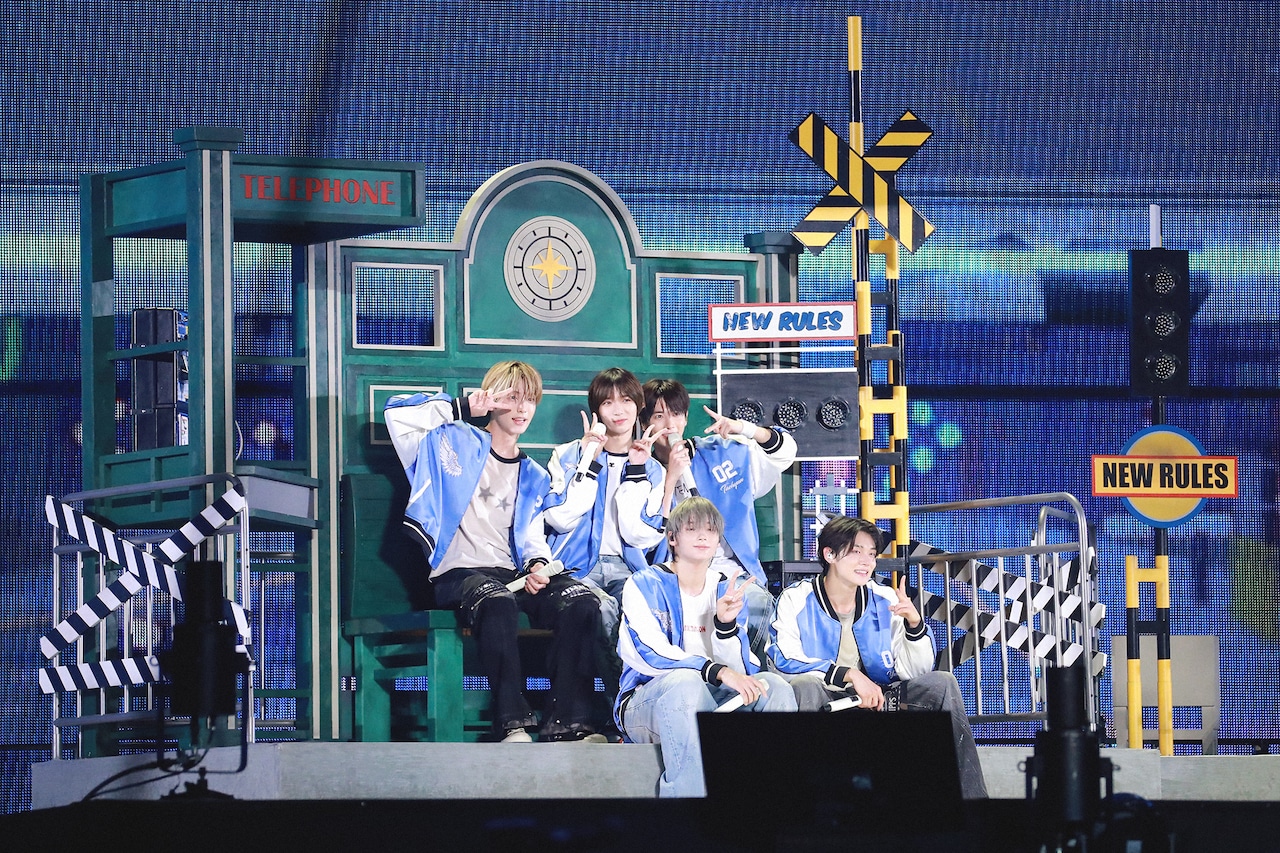 TOMORROW X TOGETHER、長年夢見てきた東京ドームでMOAと約束「次回は5