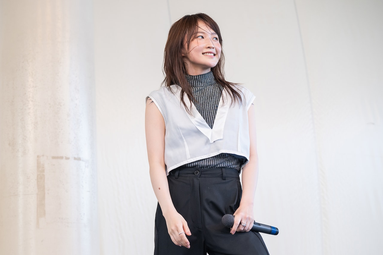 鞘師里保ソロで初めてのリリイベ行脚、12年ぶりのアリオ橋本で1st