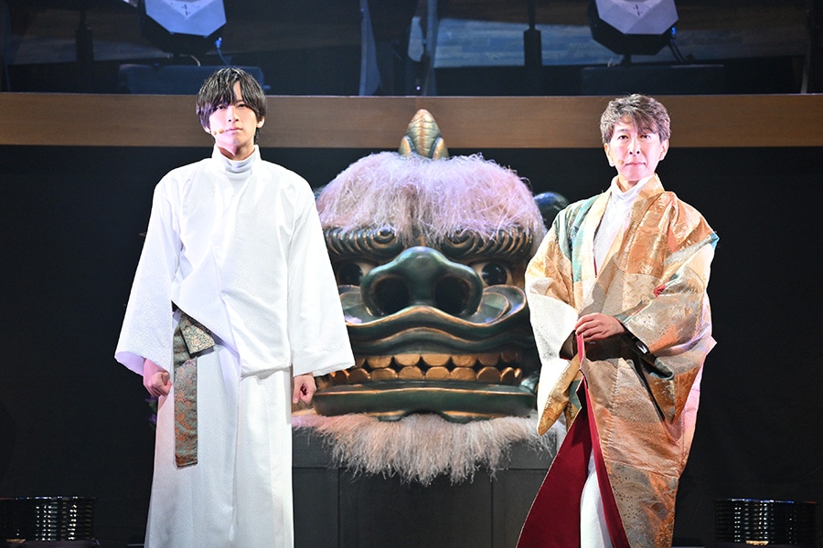 篠井英介と日替わりキャストが立ち上げる、朗読×和楽器「天守物語