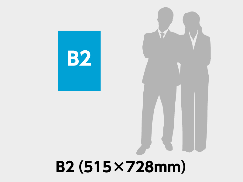 早見表】ポスターのサイズ一覧｜用途やシーン別の最適な選び方を解説