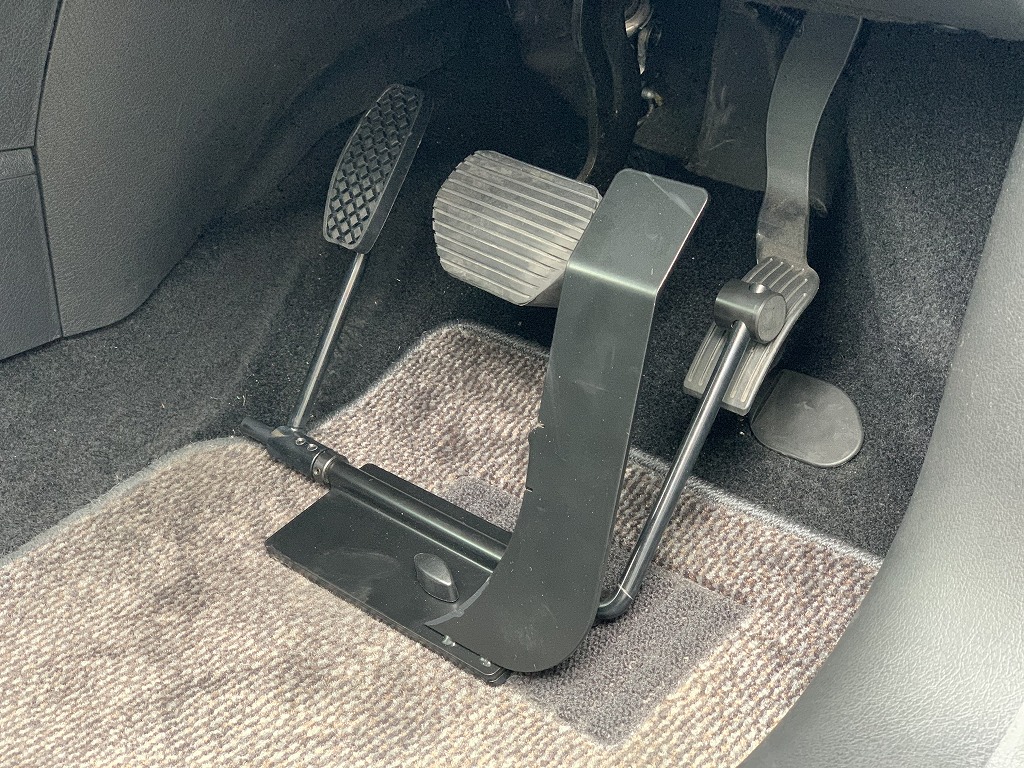 左アクセル装置＆ペダル延長装置 | 福祉車両・介護車両改造のオフィス清水