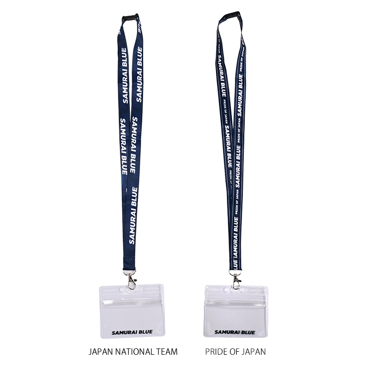 カードケース付きネックストラップ(SAMURAI BLUE) STADIUM LINE | JFA