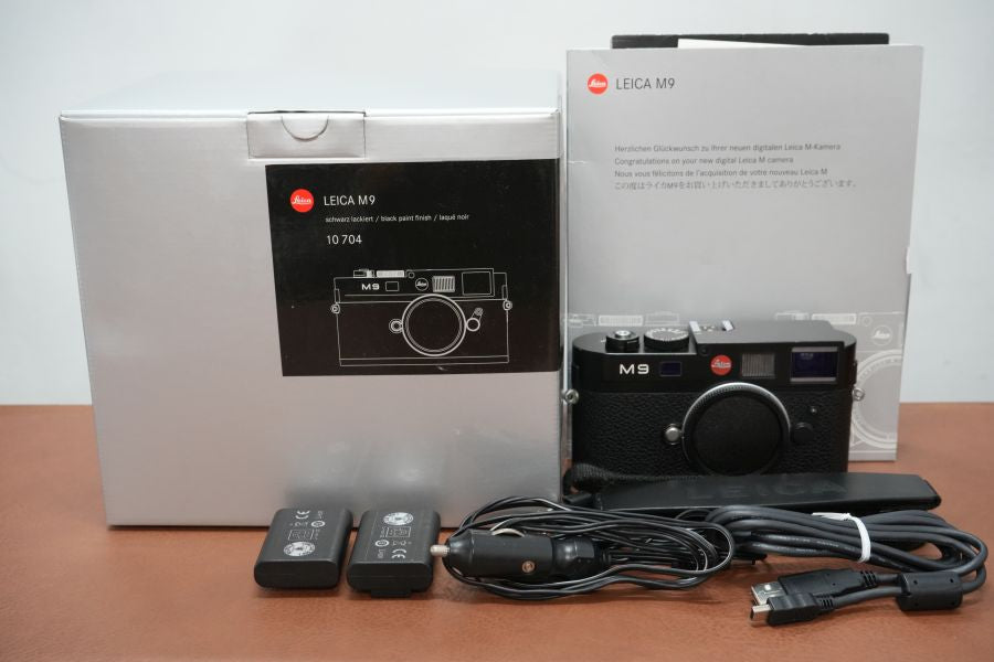 LEICA M9 Black Paint 箱付き ※CCD対策済み – まるかめら