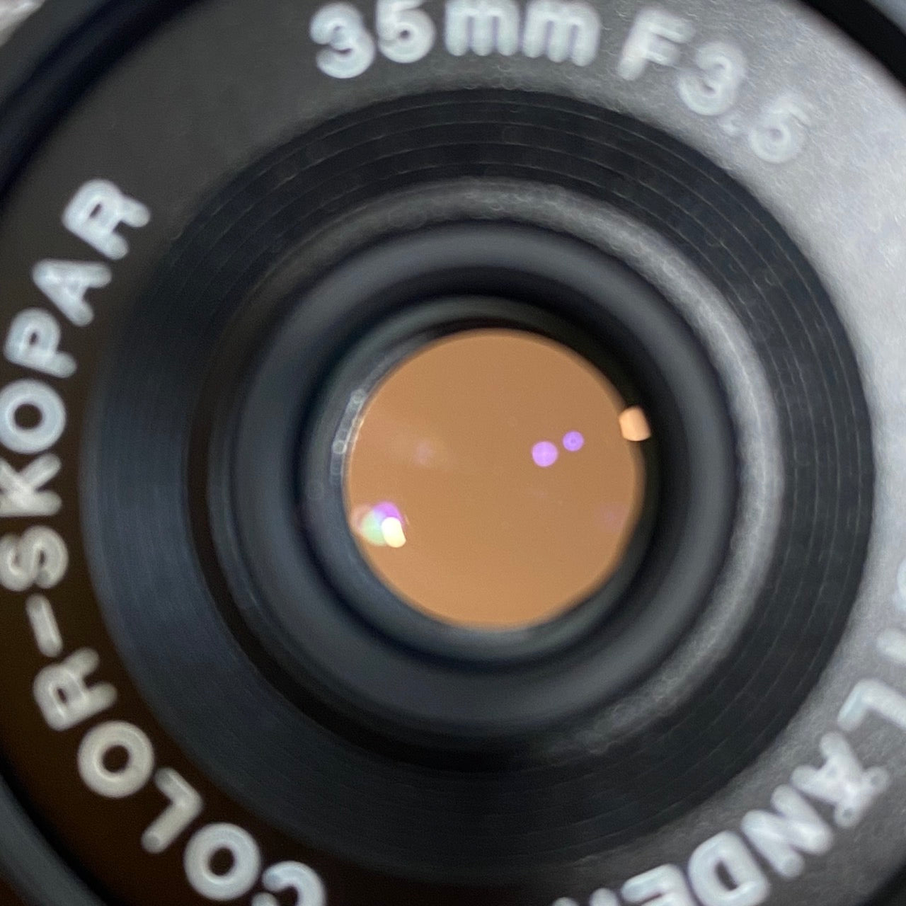 Voigtlander COLOR-SKOPAR 35mm F3.5 Aspherical VM ブラックペイント