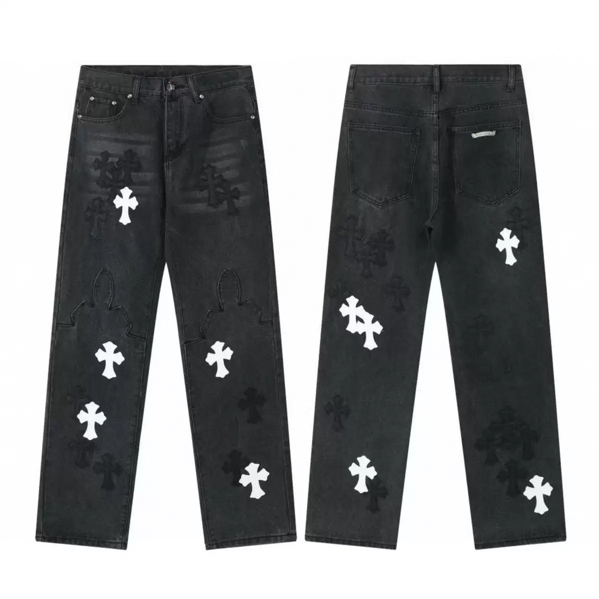 Chrome Hearts Black Cross Pant - Chrome Hearts