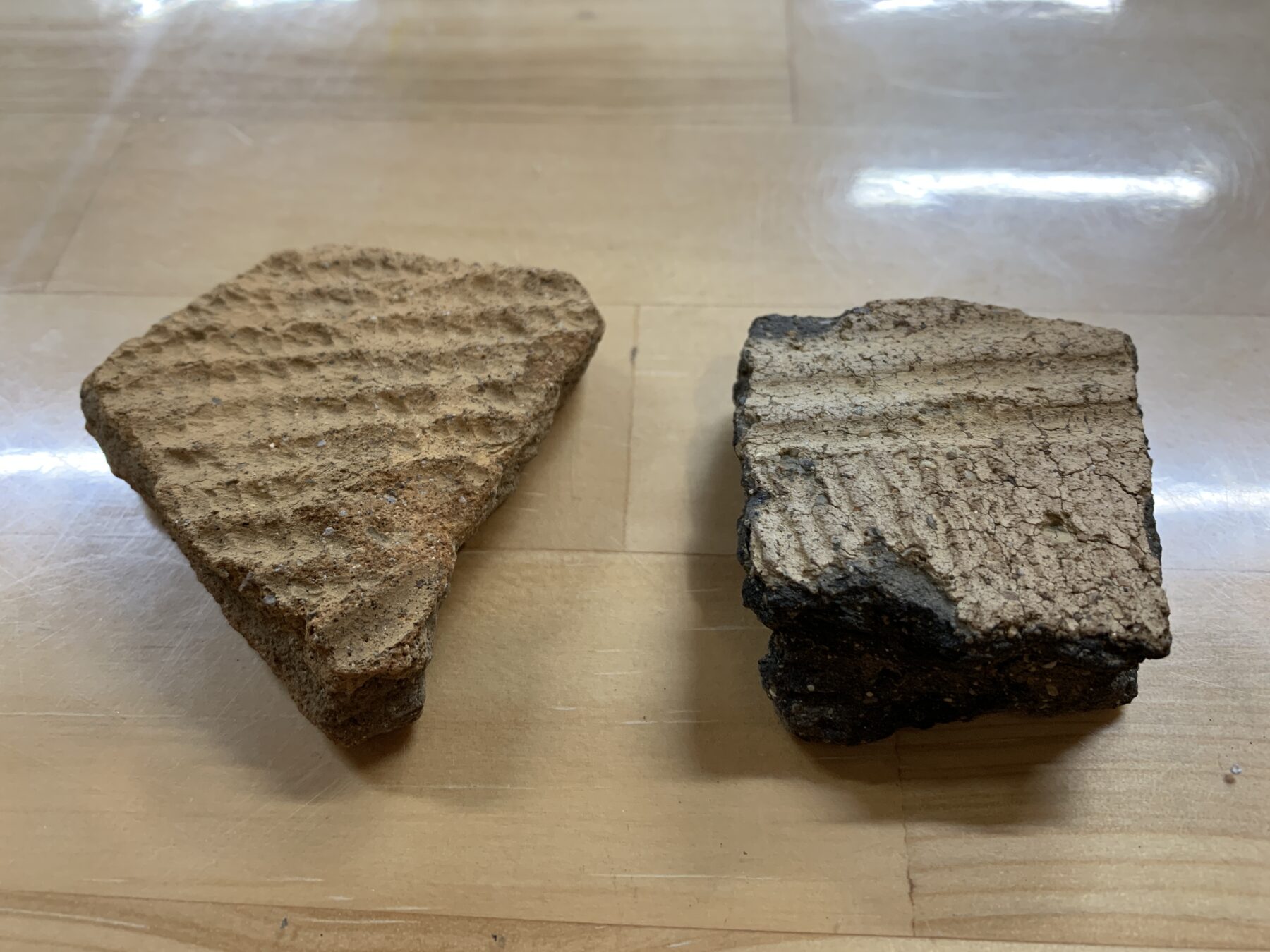 縄文土器の破片だった | 岡本商店ホームページ、その5