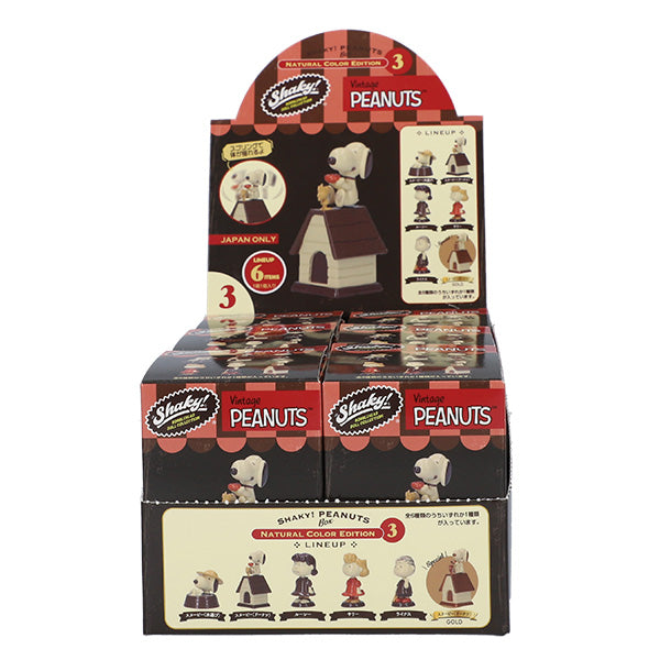 Shaky！PEANUTS バブルヘッドドール ‐ナチュラルカラーエディション