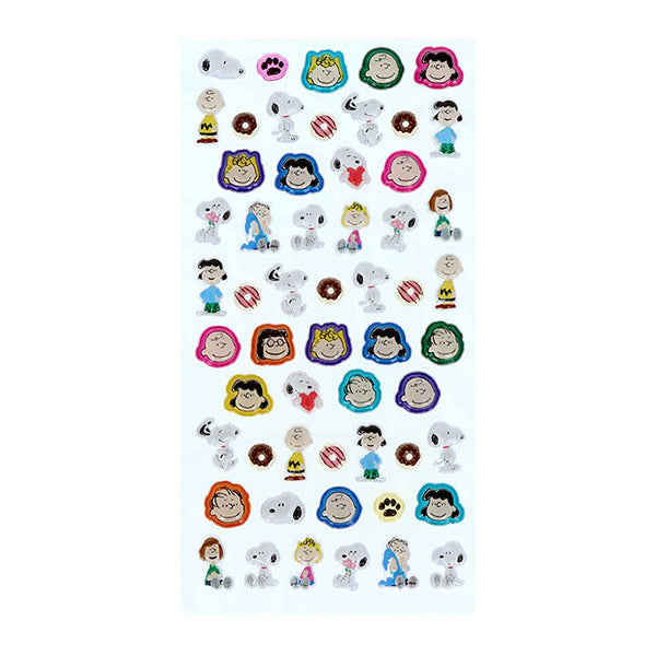 スヌーピー ボンボンドロップシール ミニ (スヌーピー＆フレンズ)