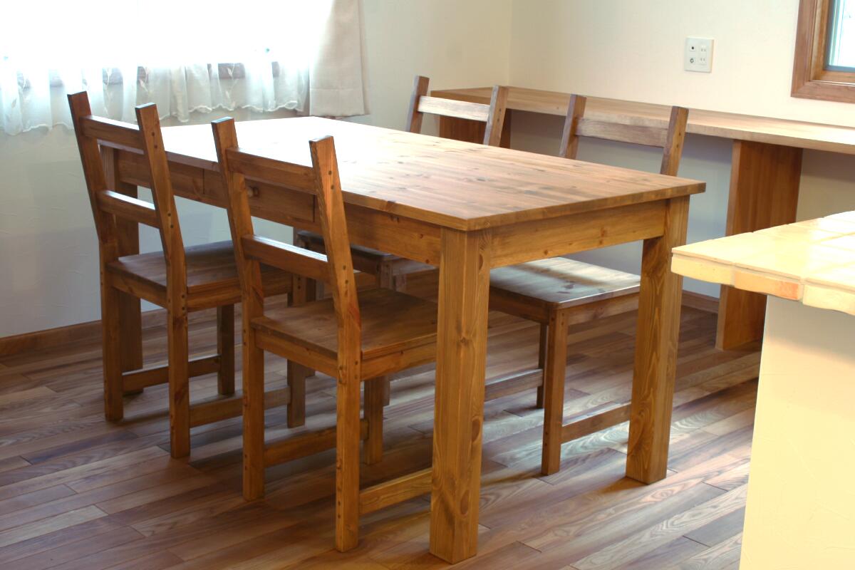 机 テーブル カウンター 幅180cm パイン集成材 【公式通販】