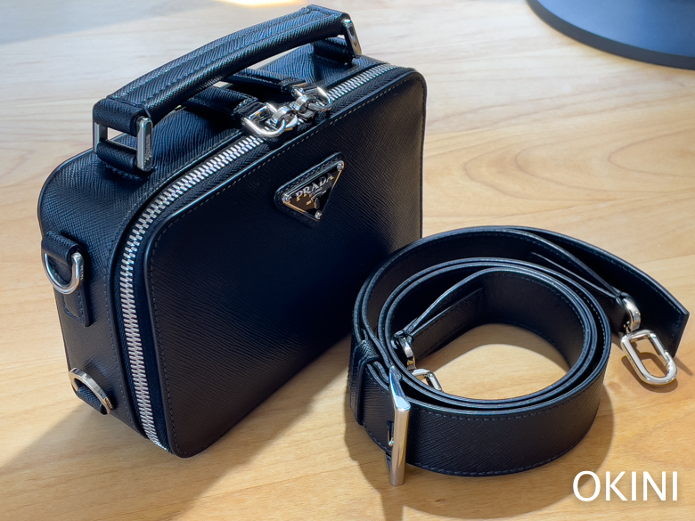 プラダ：サフィアーノレザー クロスボディバッグ【PRADA】 – OKINI