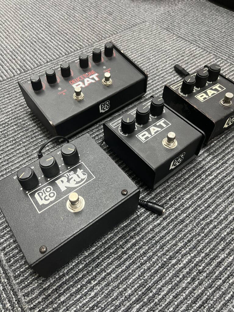 ジャズギタリスト的RATのレビュー、使い方、MOD等 | 大阪のギター