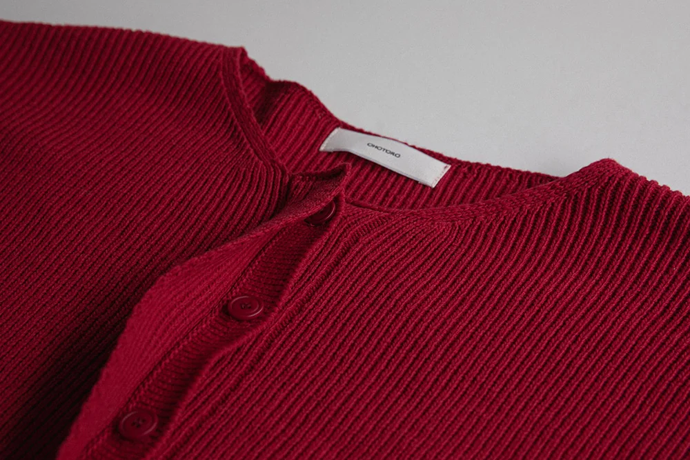 hidden crop cardigan | OHOTORO