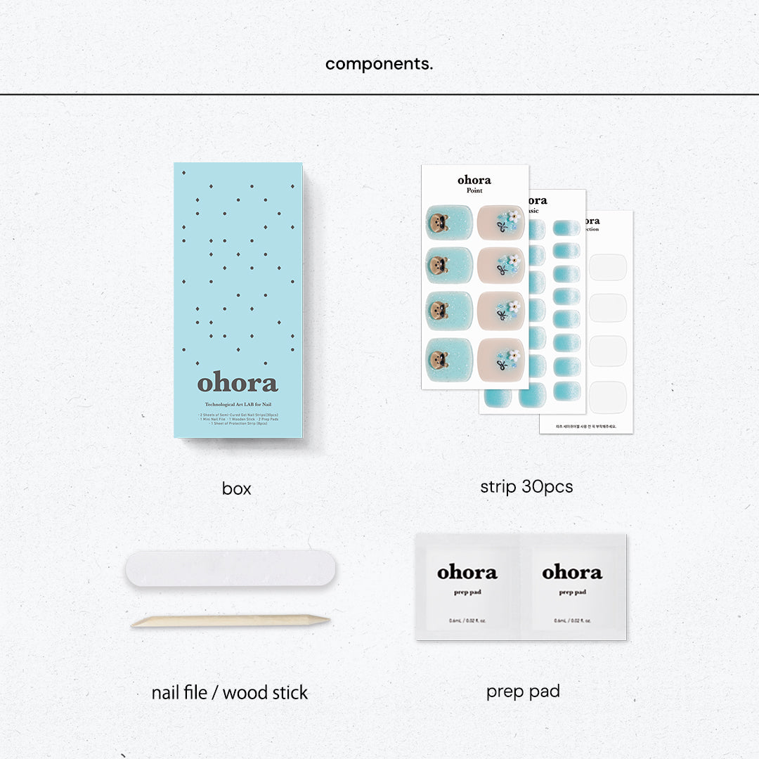 P Tanning Bear | セルフジェルネイルのohora公式 – ohora jp