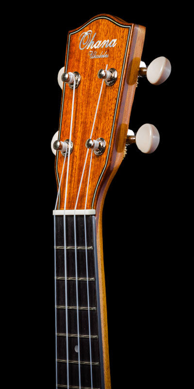 Ohana Ukuleles SK-70MG Solid Spruce and Flamed Mahogany Soprano