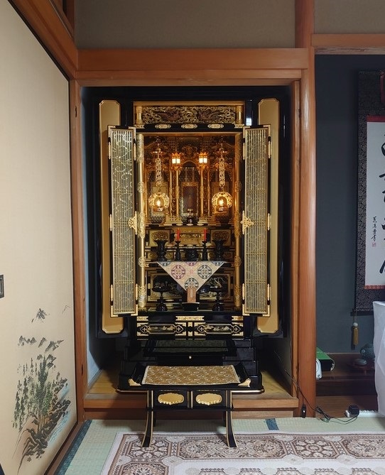 京型金仏壇 牡丹22号仏具付 浄土真宗本願寺派（西本願寺） 興正寺派