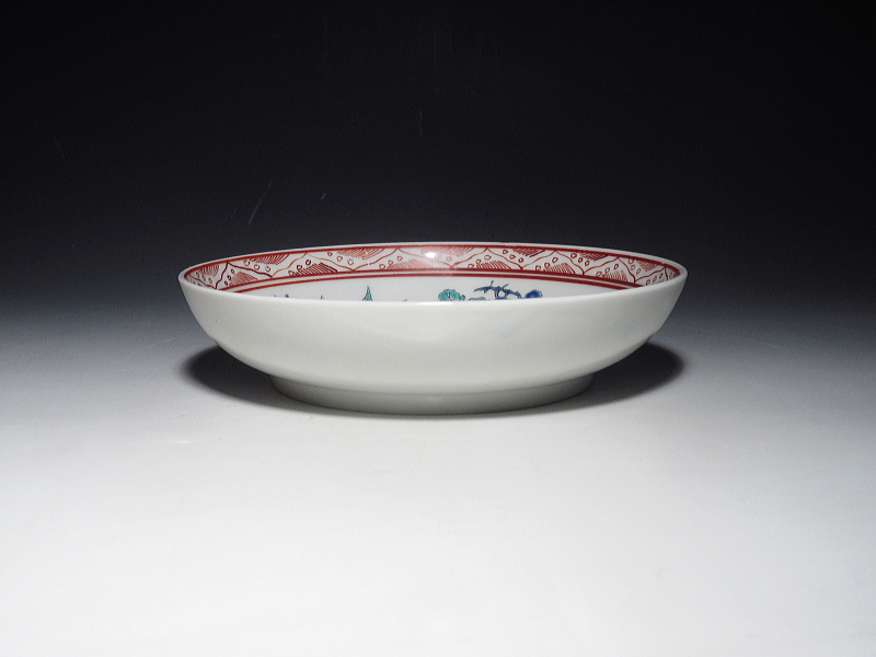 古伊万里 柿右衛門 三果文 五寸皿【延宝】 ｜ 古陶磁 大林師友堂