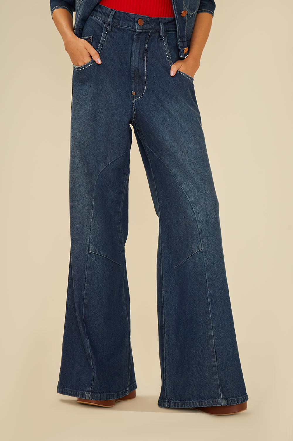 Calça Jeans Zoe Pontinhos - 02042348 - Ohboy