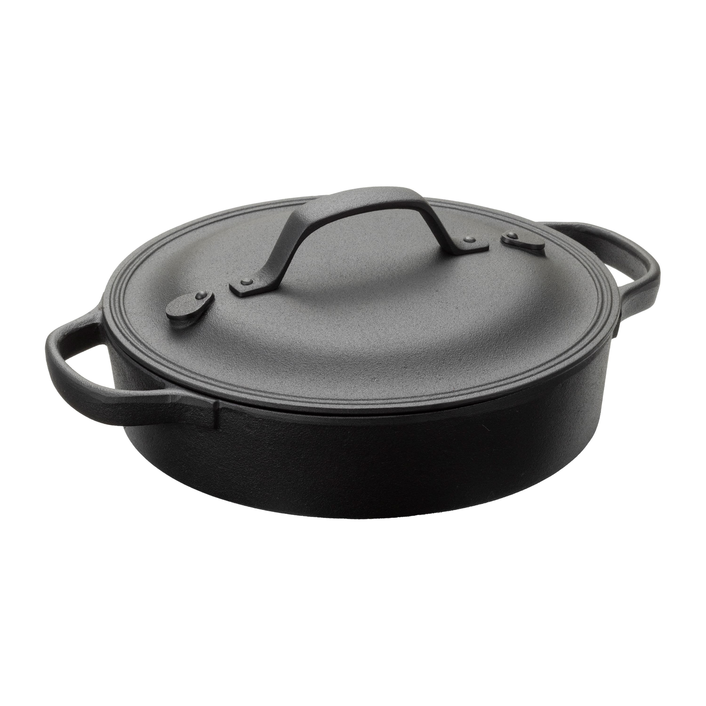 クックトップ 丸浅形 24cm| 南部鉄器の老舗 及源鋳造 OIGEN 公式