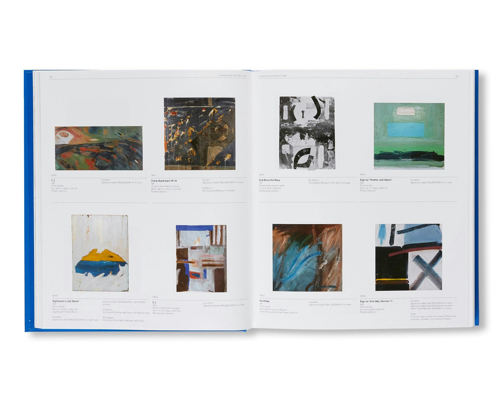 JOHN BALDESSARI CATALOGUE RAISONNÉ VOLUME.1 1956–1974：ジョン