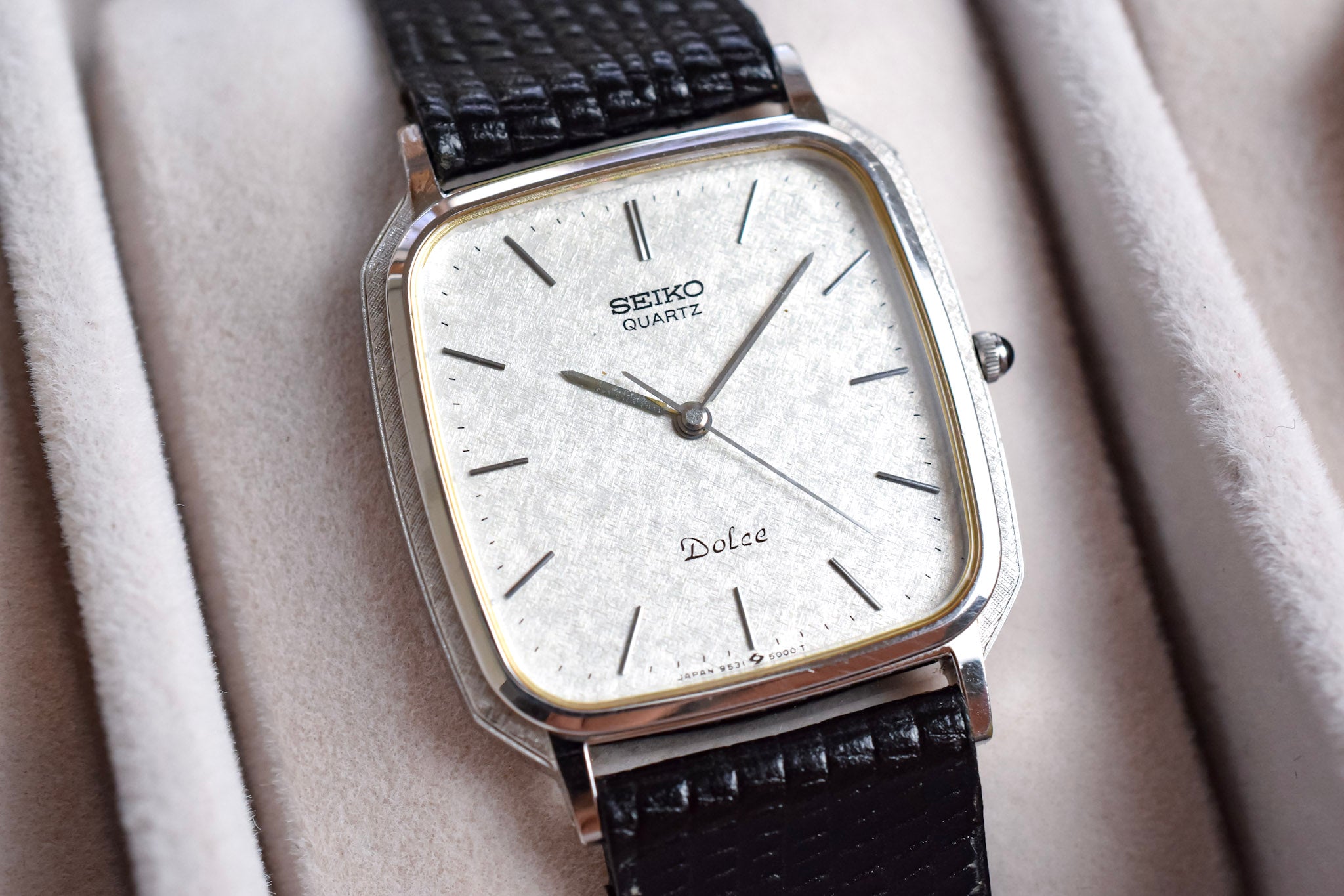 1989 Seiko Dolce Ornate Case Snowflake Octo – Oldtimer Watch Shop