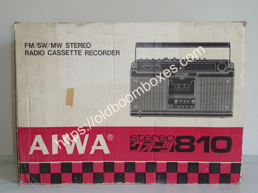 AIWA TPR-810 Stereo Radio Cassette Recorder - Old Boomboxes