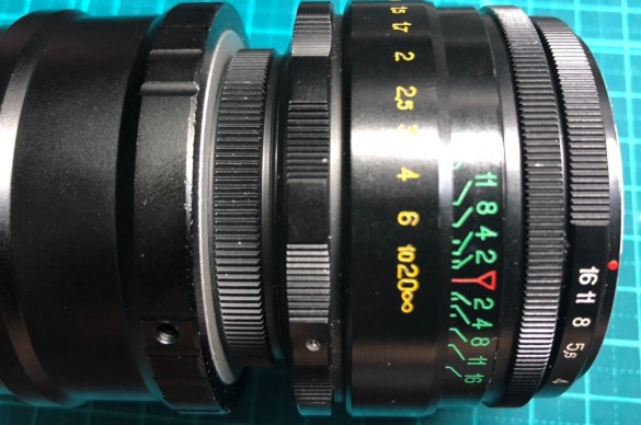 オールドレンズ修理】ロシア製 ヘリオス HELIOS-44-2 58mm F2 M42