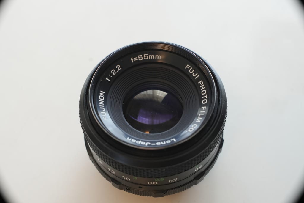 希少美品☆フジ X-FUJINON 55mm F2.2 L39変換付 バブルぼけ M42 MOUNT